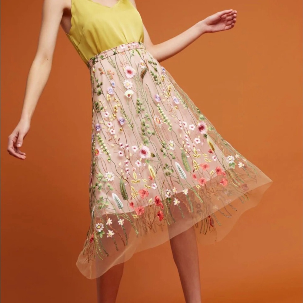 Anthropologie - Eva Franco La Fayette Waverly Garden Skirt